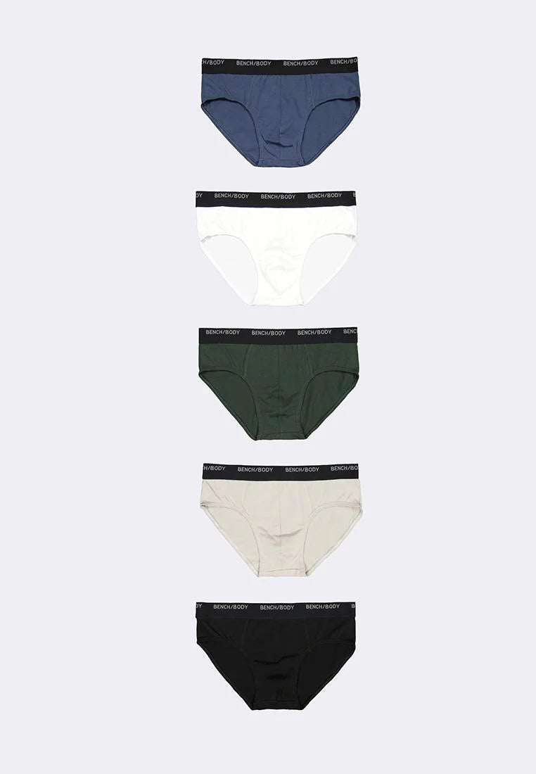 Men's 5-in-1 Pack Hipster Brief