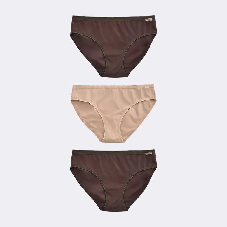 Women's 3-in-1 Pack Mid-Rise Bikini
