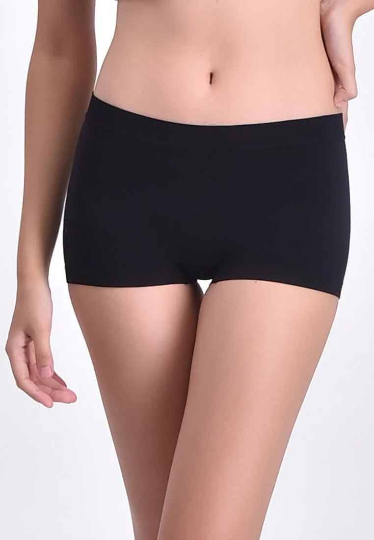 Women's 2-in-1 Pack Seamless Boy Shorts