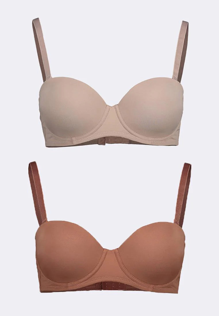 Bench 2 in 1 Strapless Push Up Bra